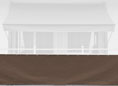 Telo balcone 75 cm Style marrone