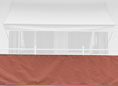 Telo balcone 90 cm Style terra