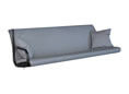 Cuscini per dondolo Elegance Zip granito