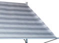 Telo della tenda da sole Premium striccia grigio chiaro