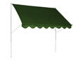 Telo della tenda da sole uni verde