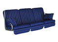 Cuscini per dondolo Comfort Faro blu