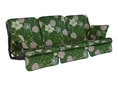 Cuscini per dondolo Comfort Merano verde
