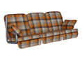 Cuscini per dondolo Comfort Glasgow terra