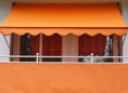 Telo balcone 90 cm uni arancio Dralon