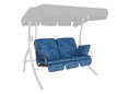 Cuscini per dondolo 2 posti Comfort Santorini