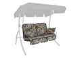 Cuscini per dondolo 2 posti Comfort Wolfgangsee