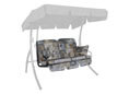 Cuscini per dondolo 2 posti Comfort Neuburg grigio