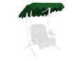 Tetto per dondolo 100 x 145 cm Swingtex verde