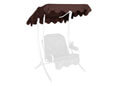 Tetto per dondolo 100 x 145 cm Swingtex marrone
