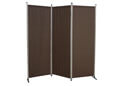 paravento 3 pezzi Swingtex marrone
