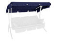 Tetto per dondolo 210 x 145 cm Swingtex blu