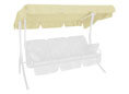Tetto per dondolo 210 x 145 cm Swingtex beige