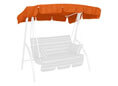 Tetto per dondolo 160 x 145 cm Swingtex terra