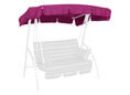 Tetto per dondolo 160 x 145 cm Swingtex pink