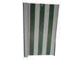 Telo balcone 90 cm verde-bianco