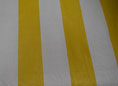 Telo della tenda da sole giallo-bianco
