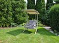 Dondolo 1 posto Royal Farfalla grigio