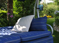 Dondolo Primero beige Faro blu