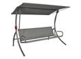 Dondolo Elegance Style beige (3 posti) Design Style grigio