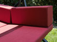 Cuscini per dondolo Tolar rosso