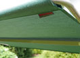 Tetto per dondolo 210 x 145 cm Draltex verde
